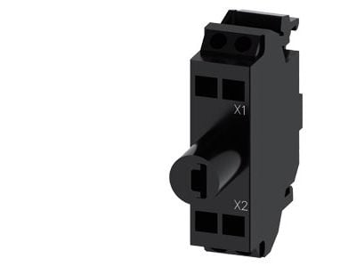 Siemens 3SU1401-2BB40-3AA0, LED-elementti, Musta, 9 g, 17 mm, 57 mm, 107 mm