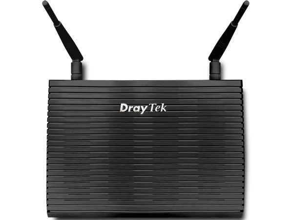 DrayTek Vigor2927ac, Wi-Fi 5 (802.11ac), Kaksitaajuus (2,4 GHz/5 GHz), Ethernet LAN, 4G, Musta, Pöytäreititin