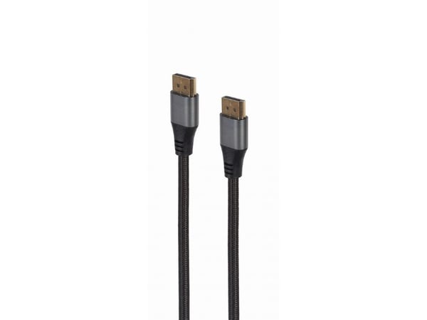 Cablexpert Premium series - DisplayPort-kabel - DisplayPort (hann) til DisplayPort (hann) - DisplayPort 1.4 - 1.8 m - 8 K 60 Hz (7680 x 4320) støtte