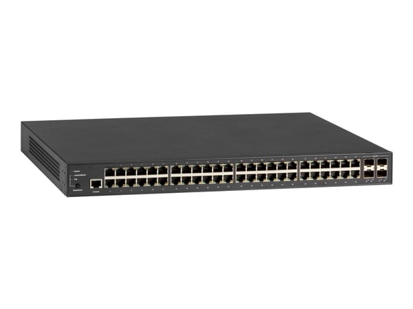 52-portars gigabit managed PoE+ switch