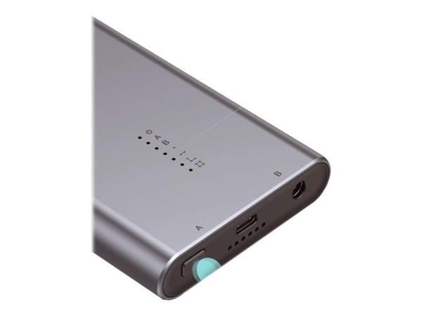 Unitek SolidForce - Lagringspakning - M.2 - M.2 NVMe-kort / PCIe 3.0 (NVMe) - USB 3.2 (Gen 2) - space grey