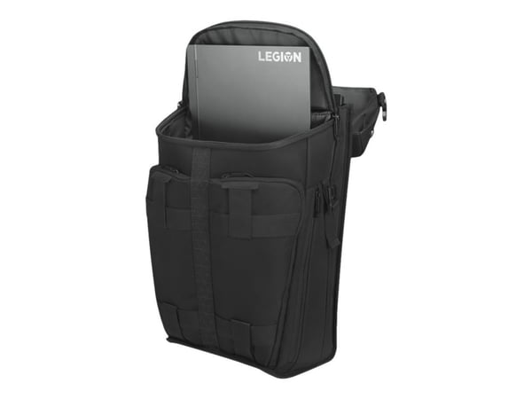 Lenovo Legion Active Gaming - Notebookryggsekk - 17" - svart - for IdeaPad 3 14; 5 Pro 14; S340-14; ThinkBook 14s Yoga G2 IAP; ThinkCentre M75t Gen 2