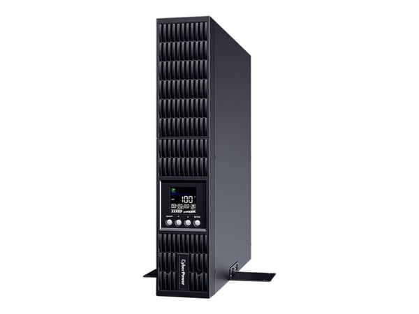 CyberPower Smart App Online S OLS1500ERT2UA - UPS (rackmonterbar/ekstern) - AC 230 V - 1350 watt - 1500 VA - enkeltfase - 7 Ah - RS-232, USB - utga...