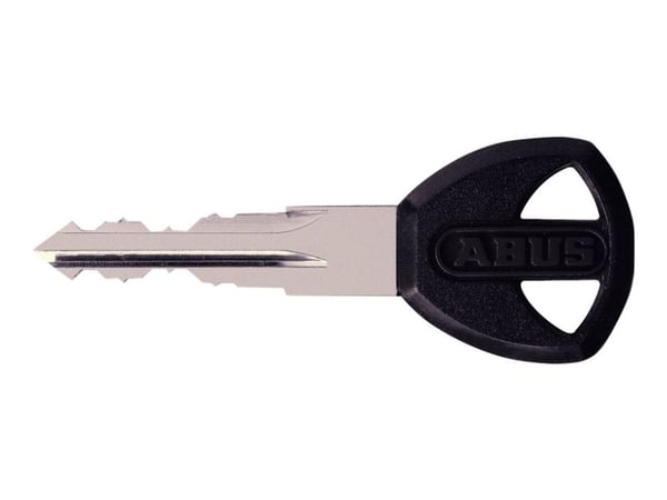 ABUS Steel-O-Flex, Vaijerilukko, Musta, Synteettinen, Terästä, Kuitu, Avain