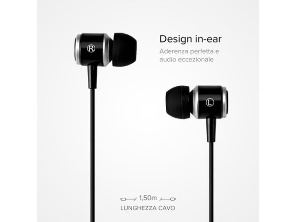 SBS Studio Mix 100C kuulokkeet kaapelilla USB-C musta