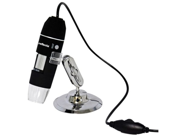 Reflecta DigiMicroscope USB 200 - mikroskop - farge - 2 MP - USB 2.0 - AVI