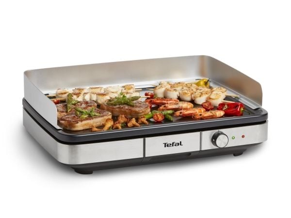 Tefal CB690D12 XXL - Plancha - elektrisk - 1550 kvadratcentimeter - inox