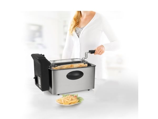 Princess 182642, Frityrkoker, 4 l, 0,8 kg, 160 °C, 190 °C, 4 person(er)