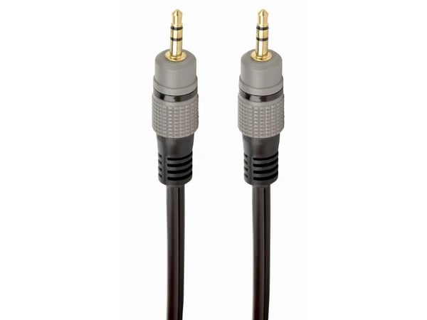 Gembird Jack 3,5 mm - Jack 3,5 mm kabel 1,5 m svart (CCAP-3535MM-1,5M)