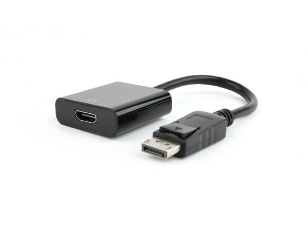 Cablexpert - Videoadapter - DisplayPort han til HDMI hun - 10 cm - lajittelu - 1080p tuki