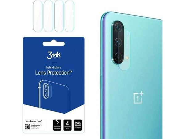 3MK Hybridglass for kameralinse 3MK Lens Protection OnePlus Nord CE 5G [4 PACK]