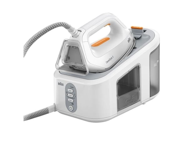 Braun CareStyle 3 IS3132WH, 2400 W, 400 g/min, EloxalPlus soleplate, 6 stang, 2 l, 120 g/min