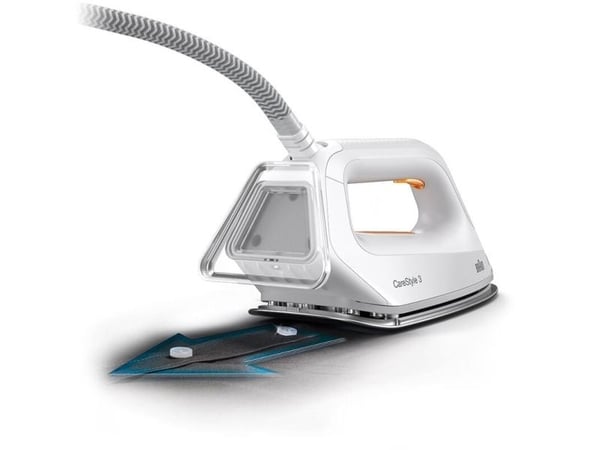 Braun CareStyle 3 IS3132WH, 2400 W, 400 g/min, EloxalPlus soleplate, 6 stang, 2 l, 120 g/min