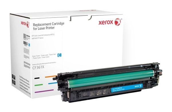 Xerox - Cyan - kompatibel - tonerpatron - for HP Color LaserJet Enterprise MFP M577; LaserJet Enterprise Flow MFP M577