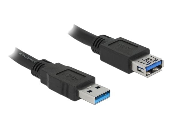 Delock Jatkokaapeli USB 3.0 - USB forlængerkabel - USB Type A (han) til USB Type A (hun) - USB 3.0 - 1,5 m - lajittelu