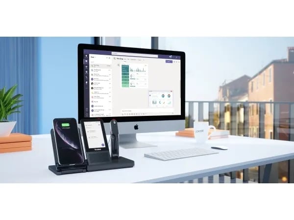 Yealink Dect Accessory - WHC60, Sisätila, Langaton lataaminen, Musta
