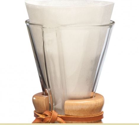 Chemex FP-2 Taittamaton Half Moon -suodatinpaperi, 100 kpl