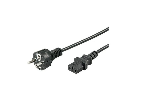 Goobay 96037, 5 m, Virtapistoke tyyppi F, IEC C13, H05VV-F3G, 250 V