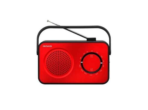 Aiwa R-190RD, Bærbar, Analog, AM, FM, 2 W, 80 - 20000 Hz, 10 cm