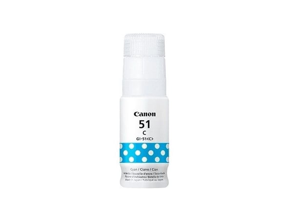 Canon GI 51 C - Cyan - original - blekkrefill - for PIXMA G1520, G2520, G2560, G3520, G3560