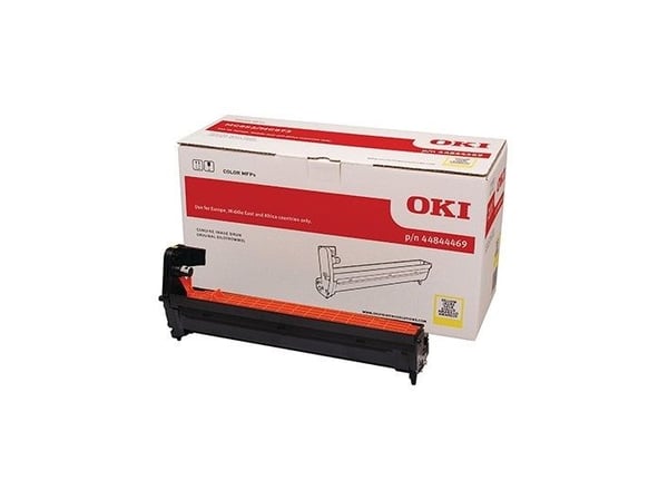 OKI - Gul - original - valsenhet - för C712n