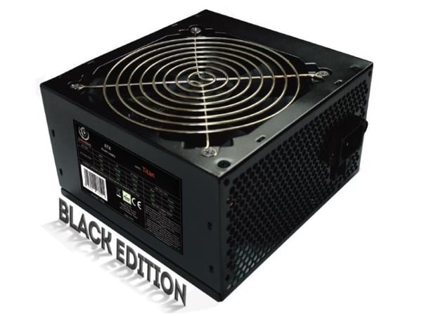 Rebeltec TITAN 600 - Strømforsyning (intern) - ATX12V 2.31 - AC 230 V - 600 watt - PFC