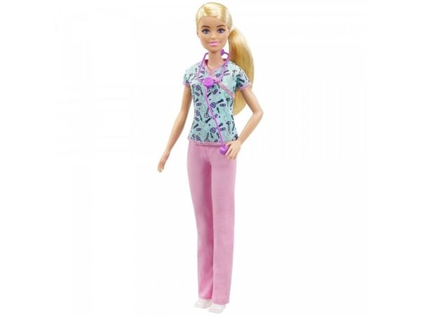 Mattelin ura Barbie-nukke - sairaanhoitaja (DVF50/GTW39)