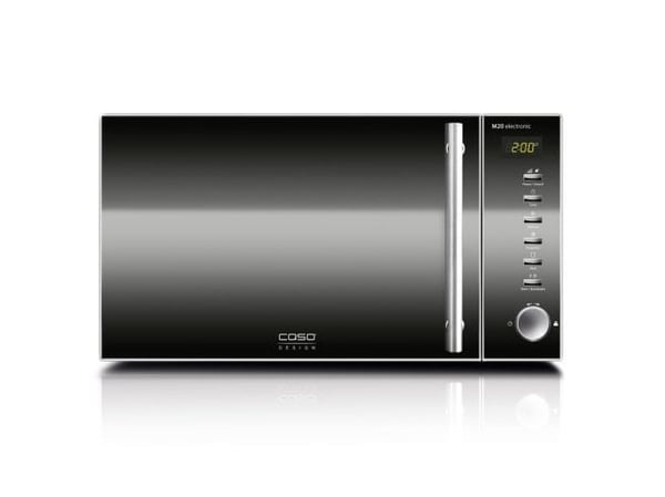 Caso M 20, Benkeplate, Solo mikrobølge ovn, 20 l, 800 W, Knapper, Rotasjon, Sort Caso M 20, Benkeplate, Solo mikrobølge ovn, 20 l, 800 W, Knapper, Rotasjon, Sort