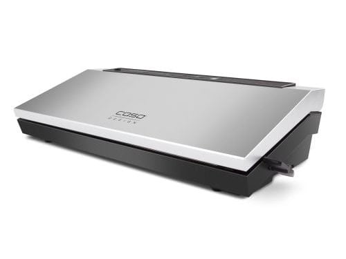 Caso GourmetVAC 180, Svart, Sølv, Marinering, Vakuumforsegling, Plastikk, Knapper, 30 cm, 9000 ml