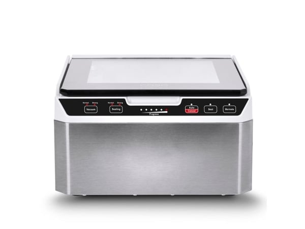 Caso VacuChef 40, Sort, Rustfritt stål, Glass, Rustfritt stål, Berøringskontroll, GS/CE, 280 W, 220 - 240 V