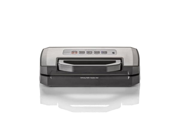 Caso VRH 490 advanced, Musta, Ruostumaton teräs, 800 mbar, Muovi, Ruostumaton teräs, Kosketus, GS/CE, 110 W
