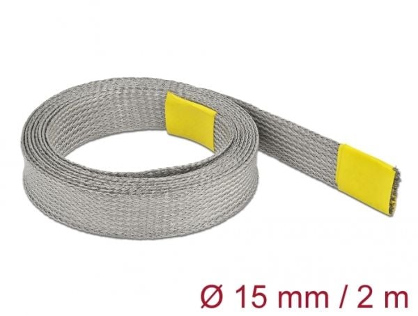 Delock - Flätad ärm - 2 m