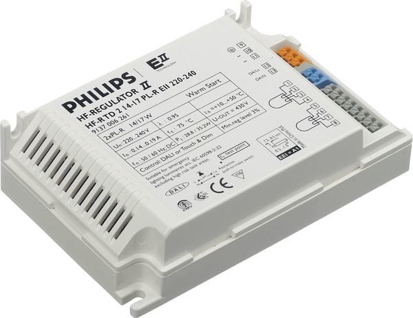 Philips 24167600, Kontrolenhed til belysning, Hvid, Strøm, 195-240 V, 50 - 60 Hz, 200 g
