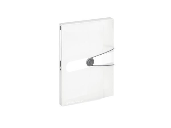 Herlitz 11206182, Vanlig mapp, A5, Polypropylen (PP), Transparent, Mätt, 25 cm