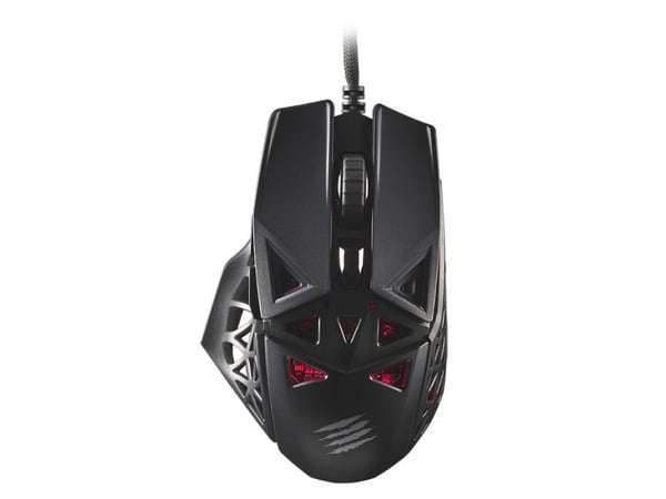Mad Catz M.O.J.O. M1 - Mus - ergonomisk - høyrehendt - optisk - 6 knapper - kablet - USB