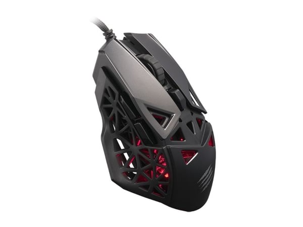 Mad Catz M.O.J.O. M1 - Mus - ergonomisk - høyrehendt - optisk - 6 knapper - kablet - USB