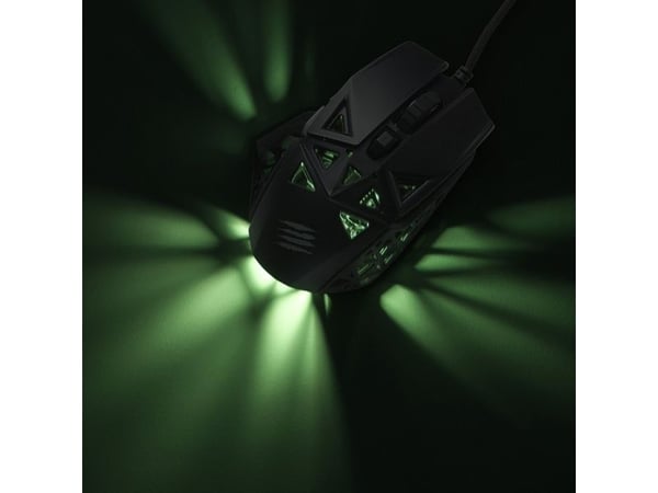 Mad Catz M.O.J.O. M1 - Mus - ergonomisk - høyrehendt - optisk - 6 knapper - kablet - USB
