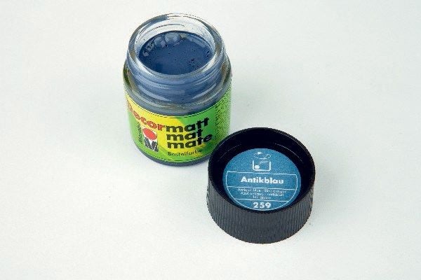 Decormatt 50 ml 259 antikkblå