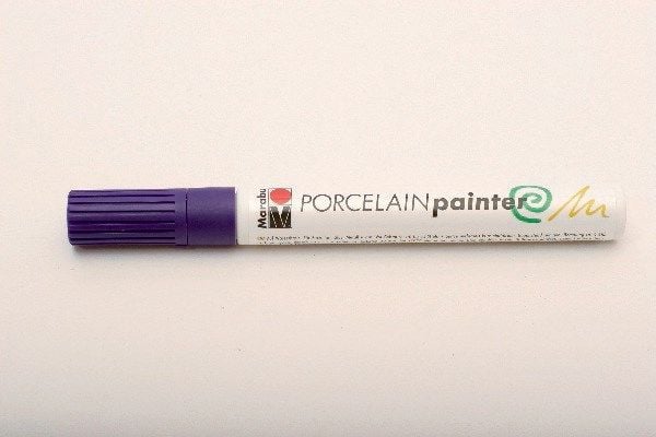 Marabu 01230031251, Fiolett, Ulike farger, 1 mm, 2 mm, Keramikk, Glass, Metall, Porselen, Stein, 1 stk.