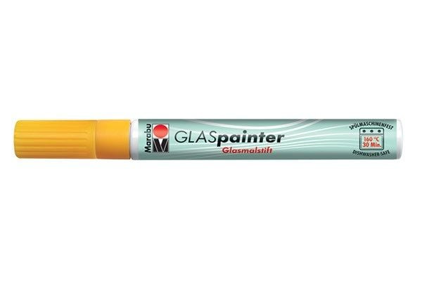 Glasmålare 3-4mm gul