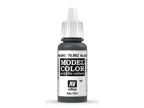 Vallejo 70.862, 17 ml, Harmaa, Matta, Pullo