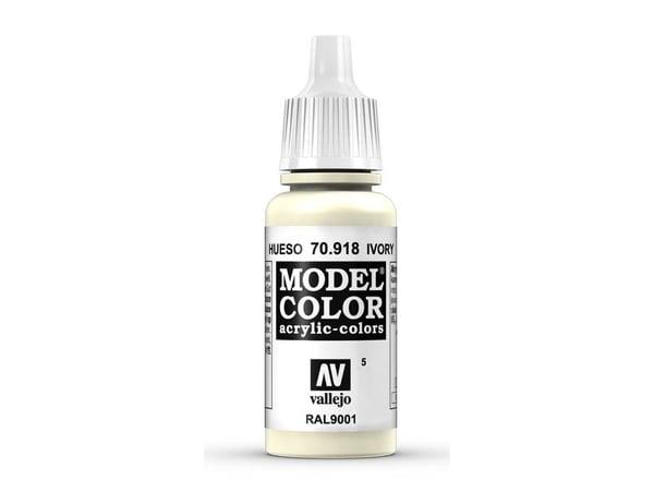 Vallejo 70.918, 17 ml, Norsunluu, Matta, Pullo