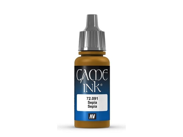 Muste seepia 18ml