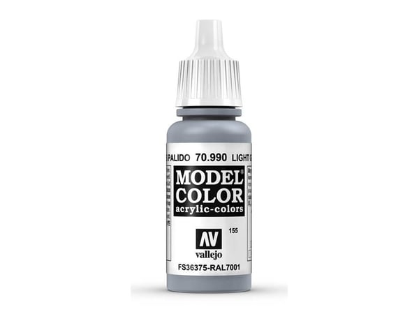 Vallejo 70.990, 17 ml, Grå, Matte, Flaske