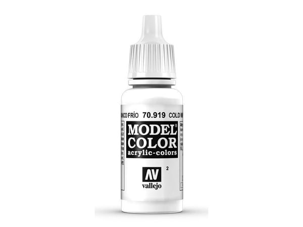 Vallejo 70.919, 17 ml, Vit, Matt, Flaska