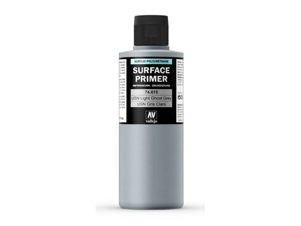 Vallejo 74.615, Grunning, Metall, Plastikk, Polyvinylklorid (PVC), Flaske, Messing, Metall, Plastikk, Tre, Grå, Matt