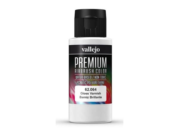 Vallejo 62.064, Gjennomsiktig, Gloss, 60 ml, Plastflaske, 1 stykker Vallejo 62.064, Gjennomsiktig, Gloss, 60 ml, Plastflaske, 1 stykker