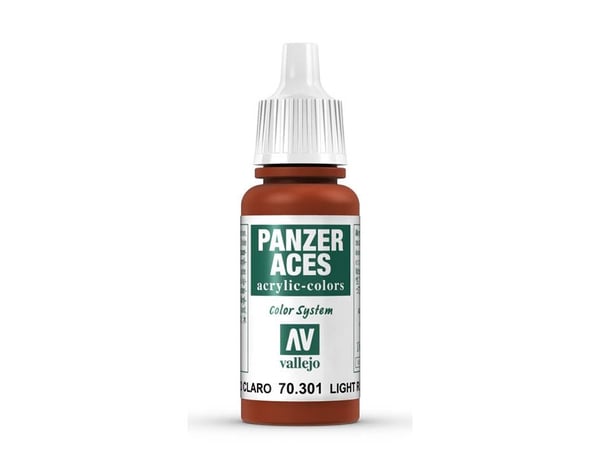 Vallejo 70.301, 17 ml, Punainen, Matta, Pullo