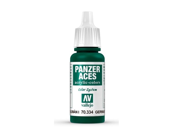 Vallejo 70.334, 17 ml, Grønn, Matte, Flaske
