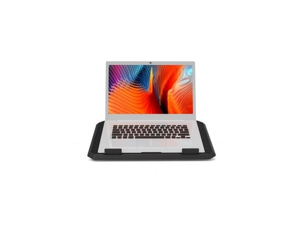 PORT Ergonomic Cooler Pro - Notebookvifte - med 2-porters USB-hub - 17" - 140 mm